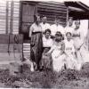 Alice Elmina Badorf Prather and children